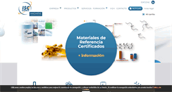 Desktop Screenshot of isc-science.es